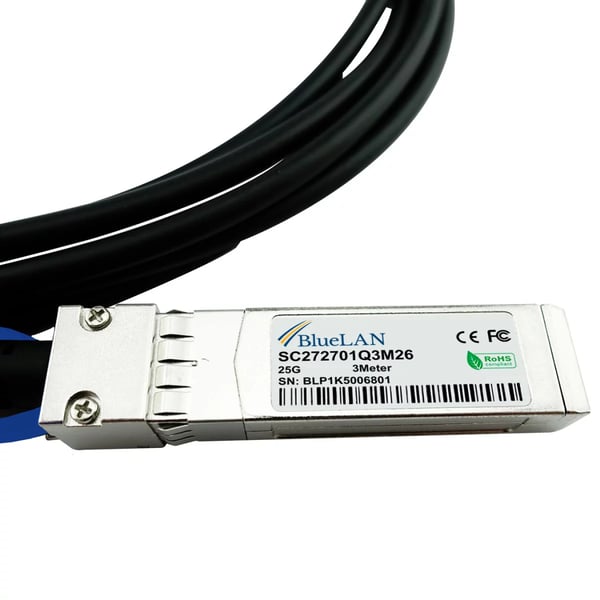 BlueOptics R9F93A-BL InfiniBand og fiberoptisk kabel 5 m SFP28 Turkisfarve