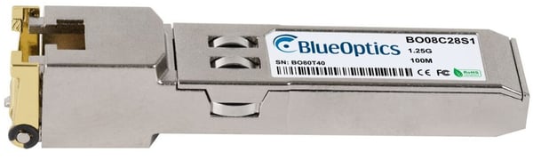 Miniatyrbillede 1 af 6: BlueOptics SFPTR-RJ45-SGM-AV-BO modul til netværksmodtager Kobber 1000 Mbit/s RJ-45