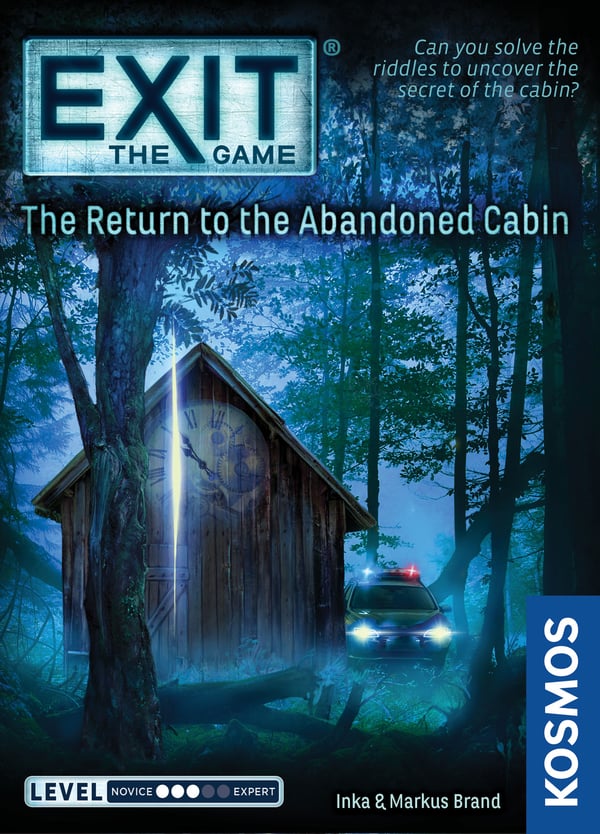Thames & Kosmos EXIT: The Return to the Abandoned Cabin Brädspel Detektiv