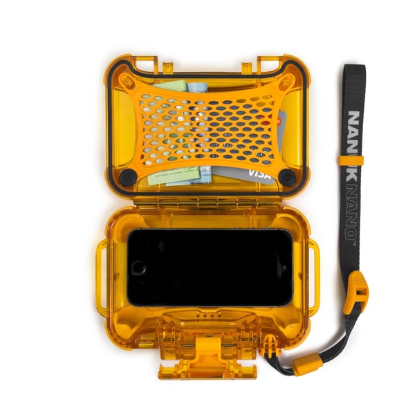 Nanuk Nano 310 transportkasse til udstyr Taske med hård skal Orange