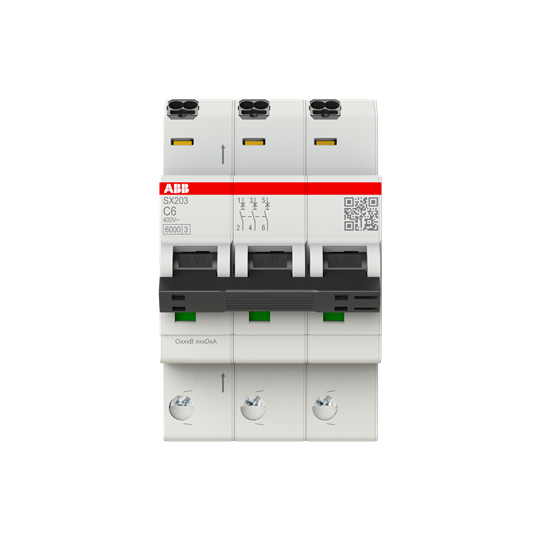 ABB SX203-C20 strömbrytare Dvärgbrytare 3
