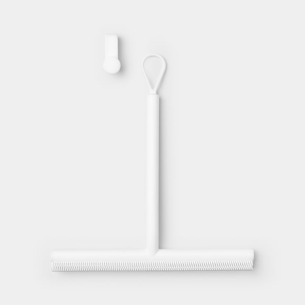 Miniatyrbild 4 av 4: Brabantia 280184 duschskrapa Duschskrapa med dubbelt blad Vit