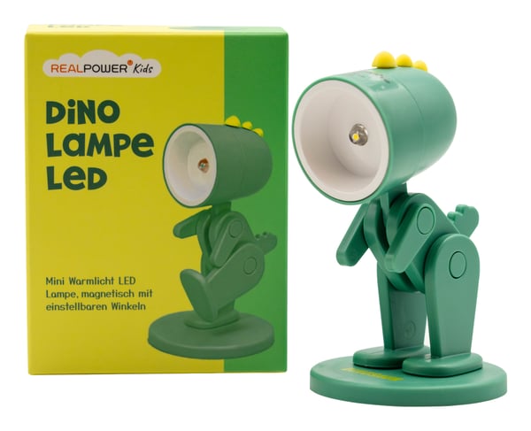Miniatyrbillede 3 af 3: RealPower 486257 bordlampe LED Grøn