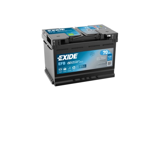 Exide EFB EL700 ajoneuvon akku EFB (Tehostettu märkäakku) 70 ah 12 V 760 A Auto Exide EFB EL700 ajoneuvon akku EFB (Tehostettu märkäakku) 70 ah 12 V 760 A Auto