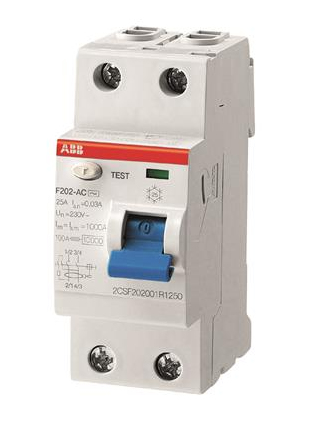 ABB Sace JORDFELSBRYTARE / ABBSAC F 202A-25/0,03 2CSF202101R1250