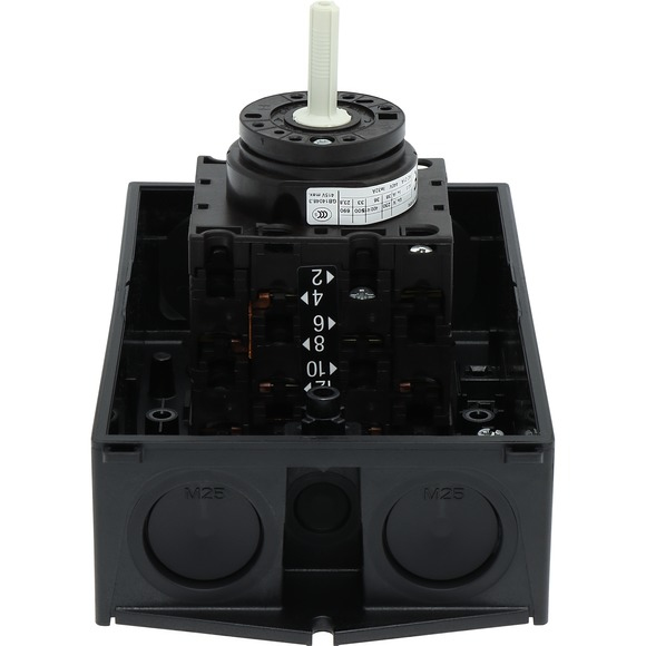 Miniatyrbild 4 av 11: Eaton T3-4-8410/I2 Vippströmställare 3P Svart, Vit
