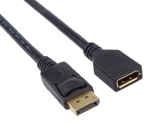 PremiumCord KPORTMF1-02 DisplayPort kabel 2 m Sort