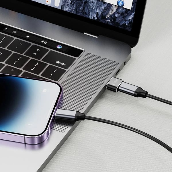 TECH-PROTECT ULTRABOOST ADAPTERI USB-C MUSTA