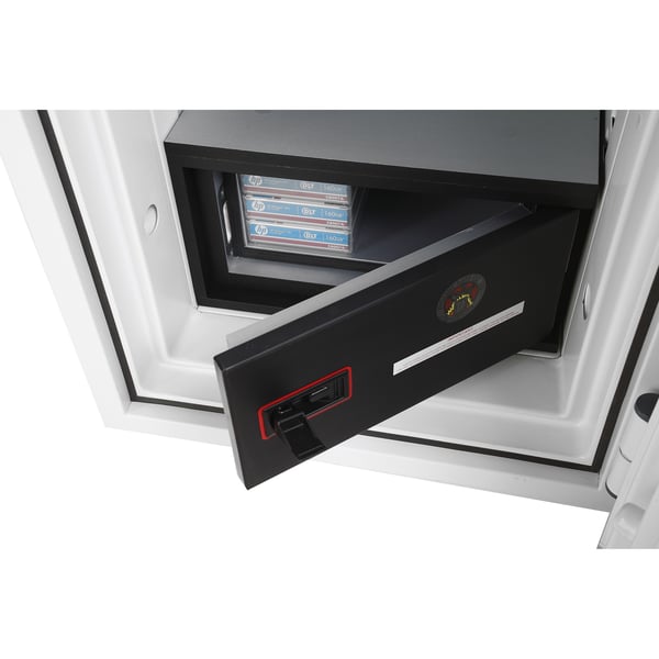 Miniatyrbillede 8 af 10: Phoenix Safe Co. Datacombi Fritstående pengeskab 63 L Hvid