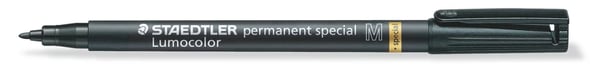 Staedtler Lumocolor 319 stiftpennor Medium Svart