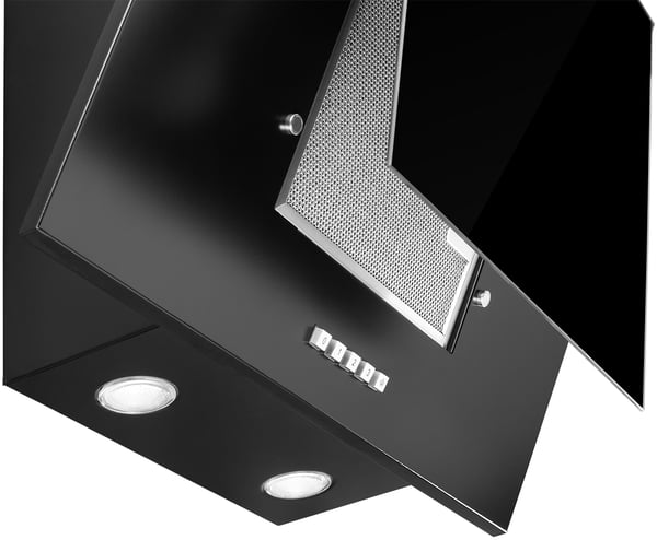 Concept OPK5260BC emhætte Vægmonteret Sort 340 m³/t