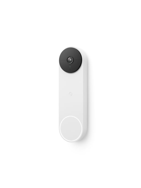 Miniatyrbillede 4 af 7: Google GA01318-FR dørklokkesæt Hvid