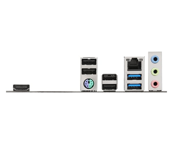 Pikkukuva 3 / 5: ASRock H810M-H Dimms 4STATA3 USB3.2 GB-LAN - DDR5 - LAN - Intel Sockel 1851 (Core Ultra 100&200) - M