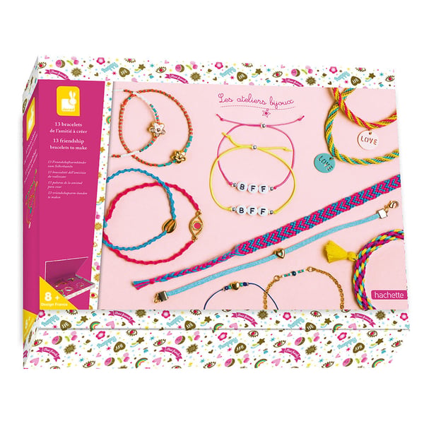 Miniatyrbillede 1 af 22: JANOD Creative Kit - 13 Friendship Bracelets to Create 1 stk