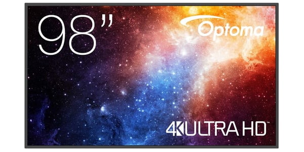 Miniatyrbillede 1 af 18: Optoma N3981K Digital fladpaneldisplay 2,49 m (98") LED Wi-Fi 500 cd/m² 4K Ultra HD Sort Android 11 24/7