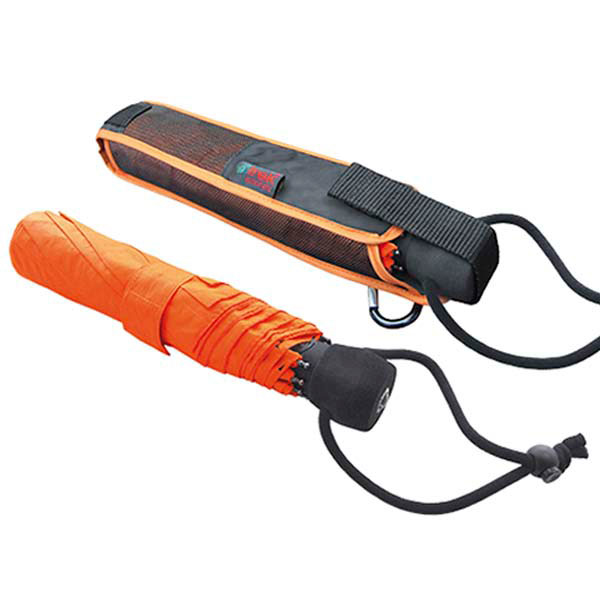 EuroSCHIRM light trek automatic Oranssi Lasikuitu Polyesteri Kompakti Sateenvarjo
