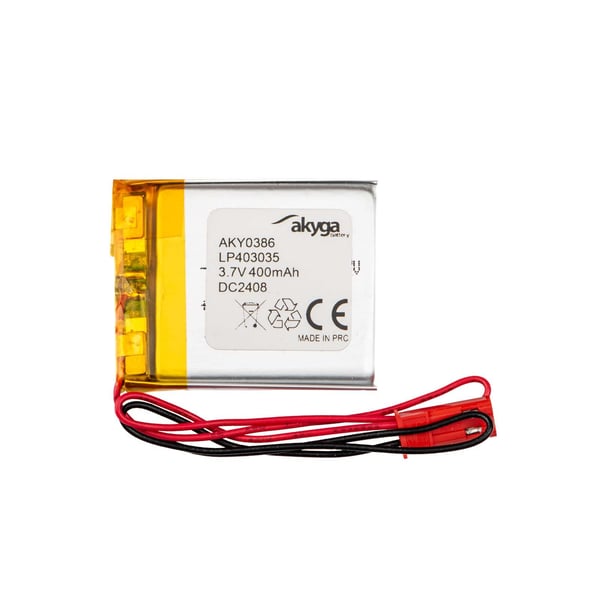 Akyga AKY0386 reservdelar mobiltelefoner Batteri Silver