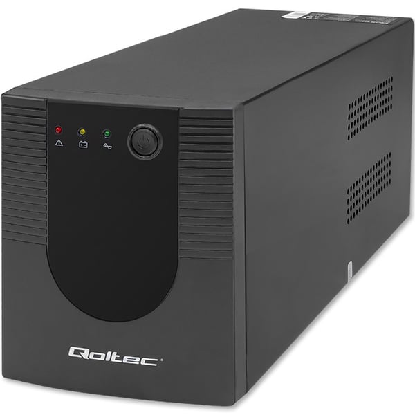 Miniatyrbillede 1 af 8: Qoltec 53776 UPS-enhed Interaktivt indgangsstik 1,5 kVA 900 W 4 AC stikkontakt(er)