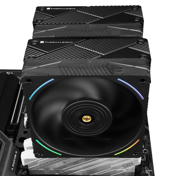 Thermalright Phantom Spirit 120 EVO Suoritin Jäähdytyslevy/jäähdytin 12 cm Musta 1 kpl