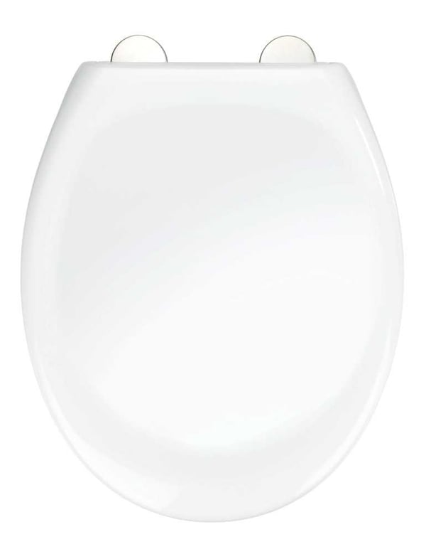 WENKO 25334100 toiletsæde Hårdt toiletsæde Termoplast Hvid