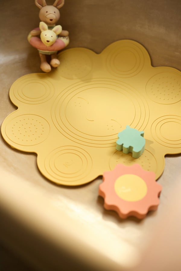 Miniatyrbillede 3 af 9: Jollein 760-001-68160 spil, legetøj & mærkat til badet Badedyr Brun
