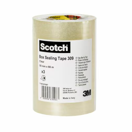 Scotch 7000095619 tiivistysteippi Läpinäkyvä 66 m