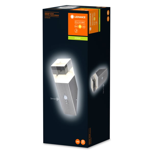 LEDVANCE ENDURA STYLE CRYSTAL Väggbelysning för utomhusbruk Glödlampan/-lamporna kan inte bytas ut LED 5 W