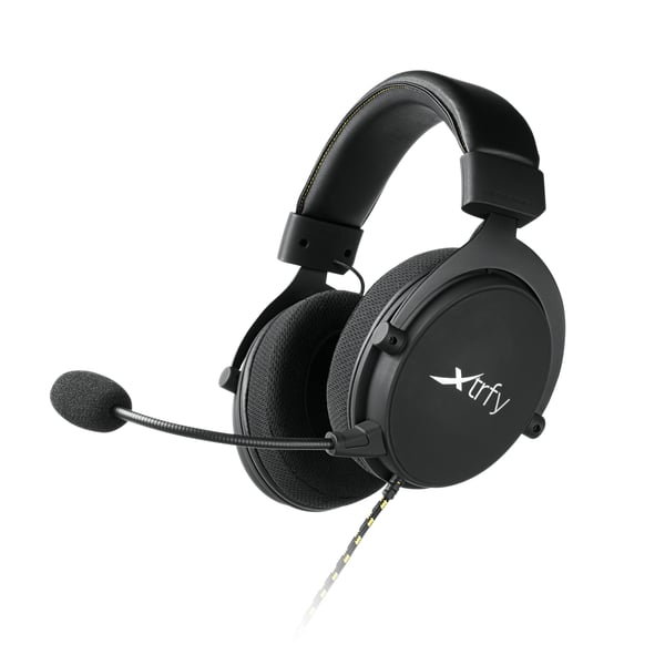 Miniatyrbillede 24 af 25: CHERRY XTRFY H2 Headset Ledningsført Spil Sort