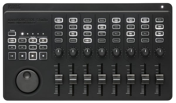Pikkukuva 1 / 2: Korg nanoKONTROL Studio MIDI-kosketin USB Musta