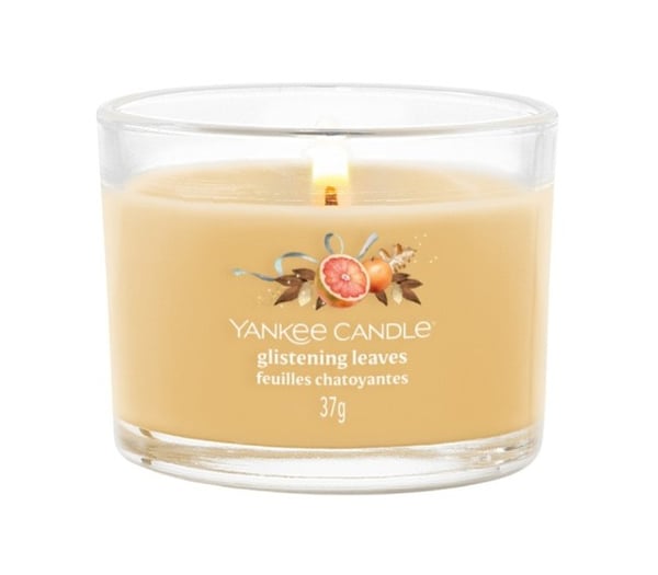 Miniatyrbillede 3 af 3: Yankee Candle 2653169E vokslys Rund Citrus Transparent, Gul 1 stk