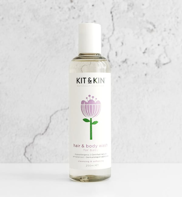 Miniatyrbillede 3 af 5: Kit & Kin KKSHAMPOOWASH kropsbad til baby 250 ml