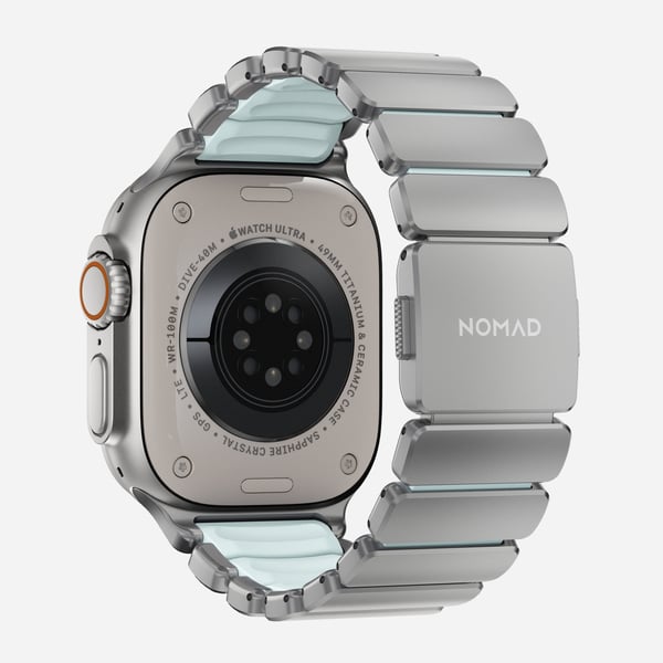 Miniatyrbillede 7 af 14: Nomad NM009902858 Smart bærbart (wearable) tilbehør Band Naturlig Titanium