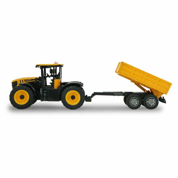 JAMARA JCB Fastrac Traktor med tiptrailer 1 24 2.4GHz