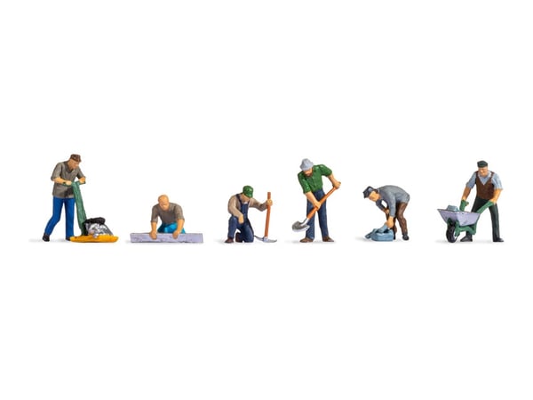 NOCH Road Workers skalamodell dele og tilbehør Figurer
