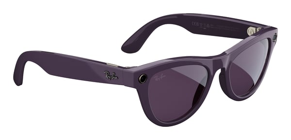 Miniatyrbillede 6 af 6: Ray-Ban Meta SK-1001244-01 smartglass 32 GB Bluetooth Wi-Fi Indbygget kamera