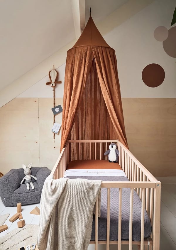 Jollein 9300000005379928 babytæppe Nougat 75 x 100 cm Dreng/Pige