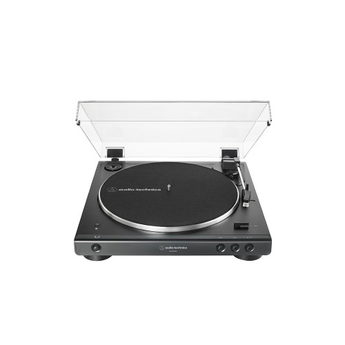 Miniatyrbillede 3 af 3: Audio-Technica AT-LP60XBT Bæltedrevet pladespiller Sort Fuld automatisk