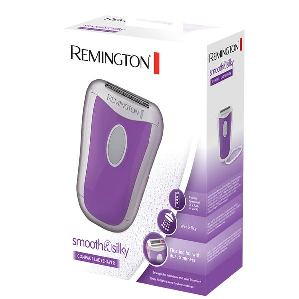 Remington WSF4810 rakapparater för kvinnor 1 huvuden Trimmer Lila, Vit