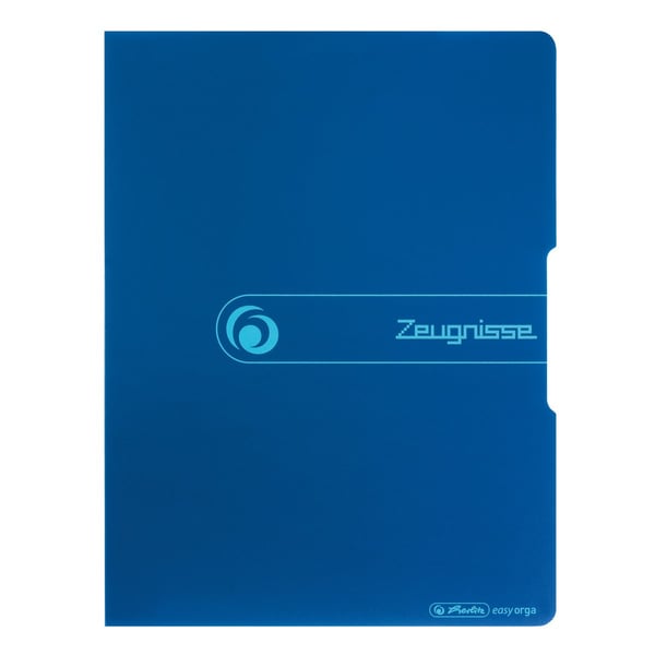 Herlitz Zeugnisse Polypropylen (PP) Blå A4 Herlitz Zeugnisse Polypropylen (PP) Blå A4