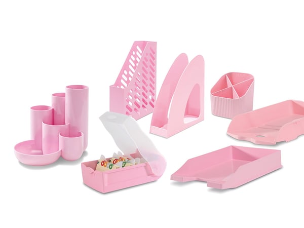 Miniatyrbillede 3 af 4: HAN 10298-886 brevbakke og papirordner til skrivebord Polypropylen (PP) Rose