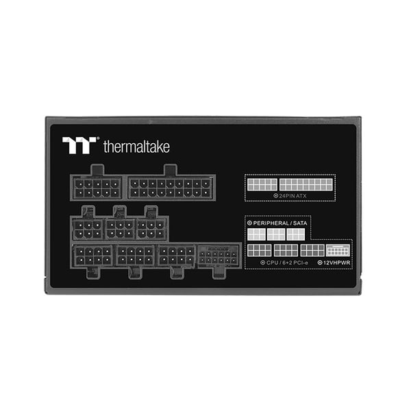 Pikkukuva 6 / 6: Thermaltake Toughpower GF A3 Gold 850W - TT Premium Edition virtalähdeyksikkö 24-pin ATX ATX Musta