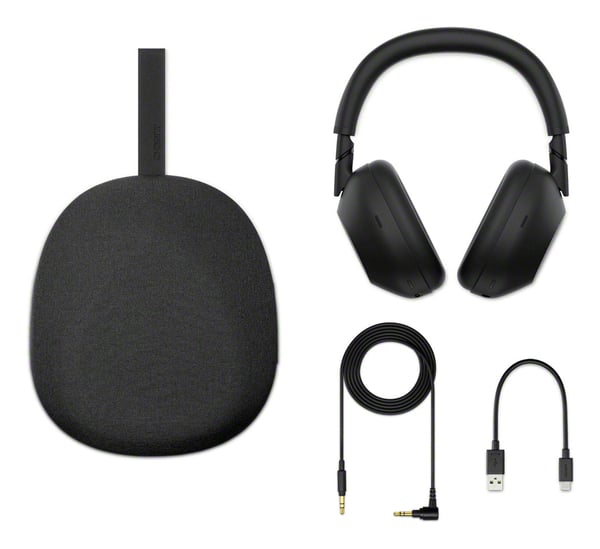 Sony WH-1000XM6 Kuulokkeet Langallinen & langaton Pääpanta Puhelut/Musiikki/Urheilu/Päivittäinen USB Type-C Bluetooth Musta