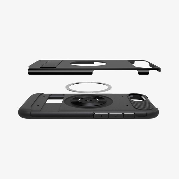 Miniatyrbillede 5 af 9: Spigen Slim Armor (MagFit) mobiltelefon etui 15,5 cm (6.1") Cover Sort