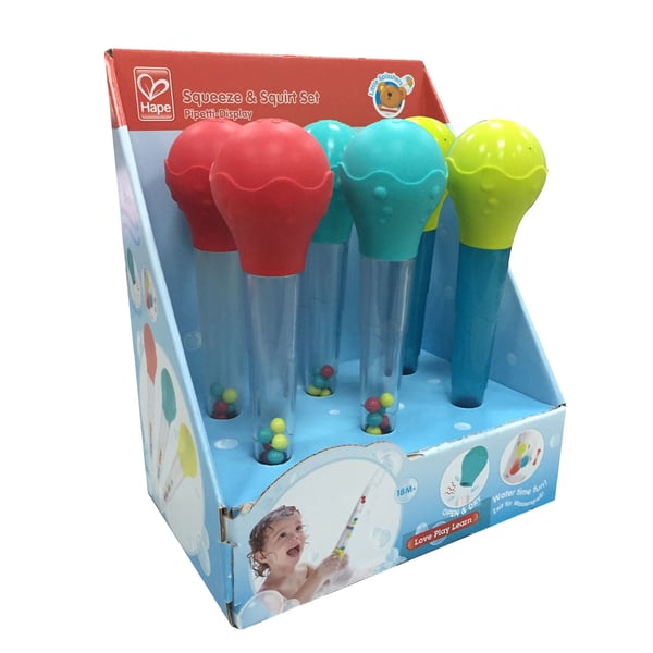 Hape Squeeze & Squirt Bade sprøjtelegetøj Flerfarvet