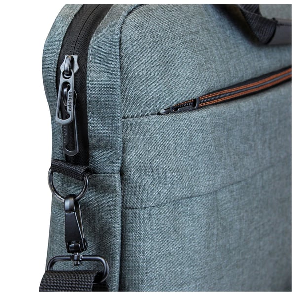 Addison 307015 väskor bärbara datorer 39,6 cm (15.6") Toppmatad väska Grå