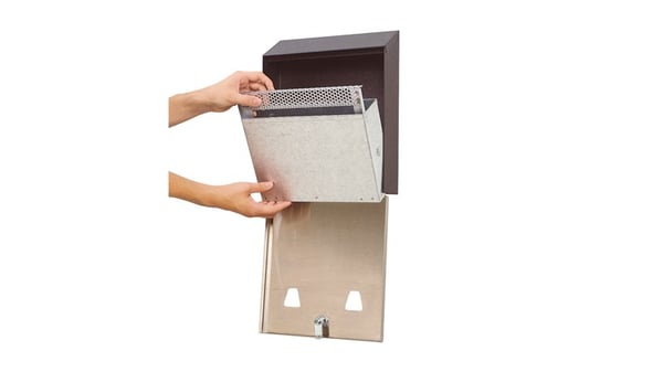 Miniatyrbild 2 av 2: Rubbermaid FGR1012EBK askfat Grå