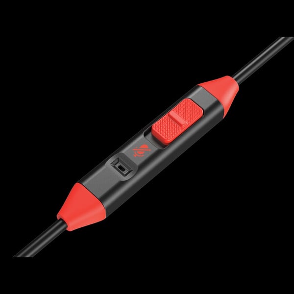 Miniatyrbild 7 av 7: PowerA Wired Earbuds for Nintendo Switch 2 Headset Kabel I öra Spela Svart, Röd