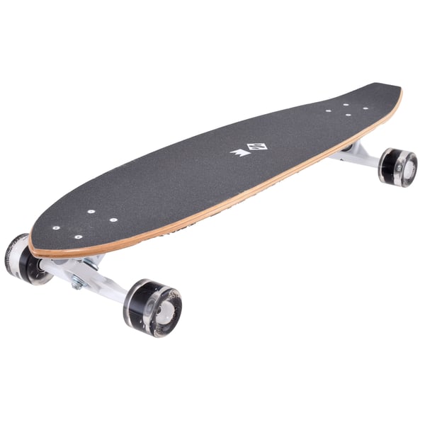 Miniatyrbild 2 av 4: StreetSurfing 0721017 kompletta skateboardar Longboard Lönnträ Svart, Vit