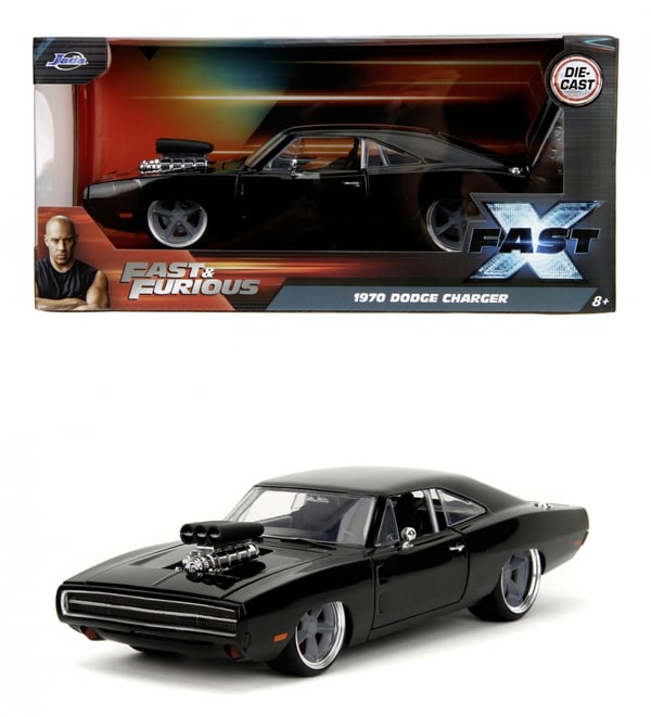 Jada Toys Fast & Furious 1970 Dodge Perinteinen automalli Esikoottu 1:25