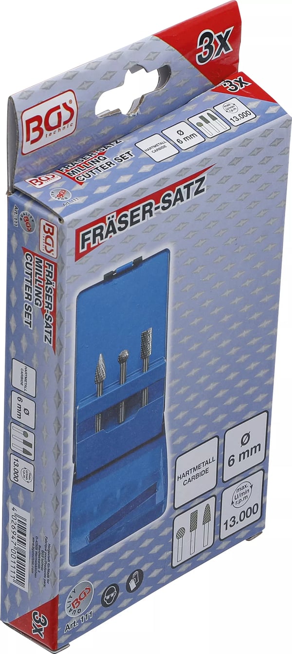 Miniatyrbild 3 av 7: BGS technic Milling Cutter Set